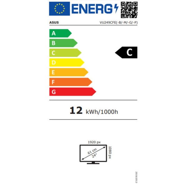 Näyttö Asus 90LM09JM-B01K70 Full HD 100 Hz