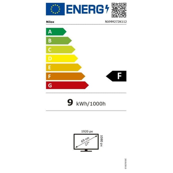 Pelinäyttö Nilox NXMM272K112 27" 100 Hz