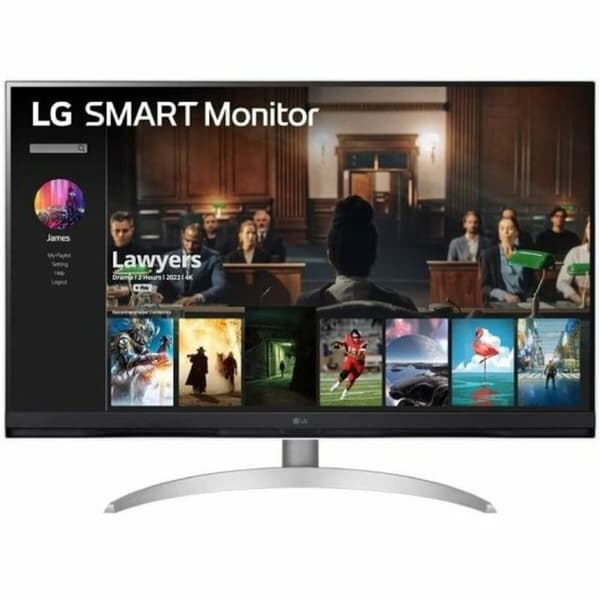 Pelinäyttö LG 32SQ700S-W 4K Ultra HD 32" 31,5" Valkoinen