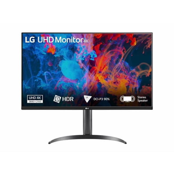 Gaming skærm LG UltraFine 32UR550-B 4K Ultra HD 32" 60 Hz Sort