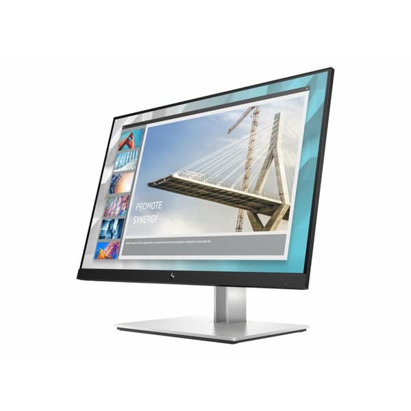 HP E-Series E24i G4 platta pc-skärmar 61 cm (24") 1920 x 1200 pixlar WUXGA Svart, Silver