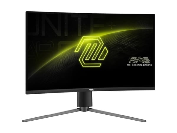 MSI MAG 27C6PF - LCD-skärm - spel - böjd - 27" - 1920 x 1080 Full HD (1080p) @ 180 Hz - Rapid VA - 250 cd/m² - 3000:1 - 0.5 ms - 2xHDMI, DisplayPort