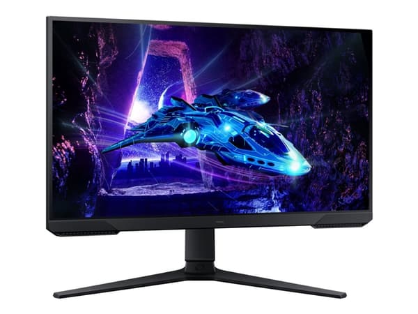 Samsung Odyssey G3 S24DG300EU - G30D-serien - LED-skjerm - spill - 24" - 1920 x 1080 Full HD (1080p) @ 180 Hz - VA - 250 cd/m² - 3000:1 - HDR10 - 1 m