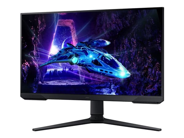 Samsung Odyssey G3 S24DG300EU - G30D-sarja - LED-näyttö - pelaaminen - 24" - 1920 x 1080 Full HD (1080p) @ 180 Hz - VA - 250 cd/m² - 3000:1 - HDR10 - musta