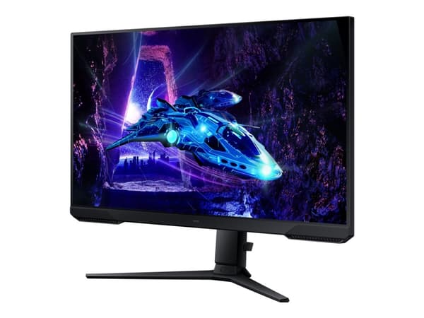 Samsung Odyssey G3 S27DG300EU - G30D-serien - LED-skjerm - spill - 27" - 1920 x 1080 Full HD (1080p) @ 180 Hz - VA - 250 cd/m² - 3000:1 - HDR10 - 1 m