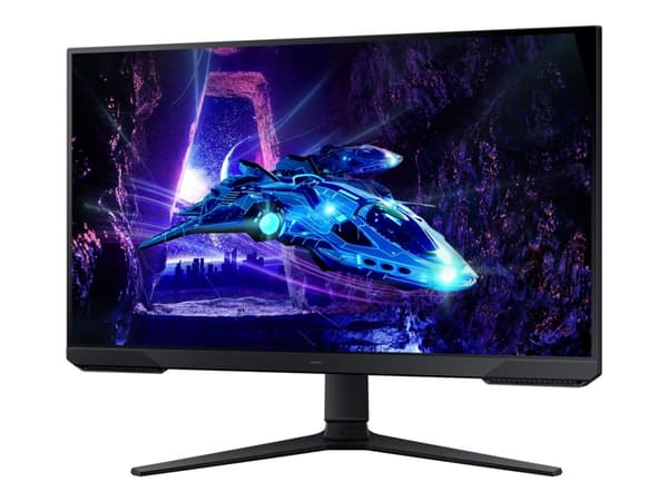 Samsung Odyssey G3 S27DG300EU - G30D-serien - LED-skjerm - spill - 27" - 1920 x 1080 Full HD (1080p) @ 180 Hz - VA - 250 cd/m² - 3000:1 - HDR10 - 1 m Sort