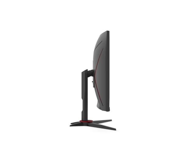 AOC C24G2AE/BK datorskärm 59,9 cm (23,6") 1920 x 1080 pixlar Full HD LED Svart, Röd