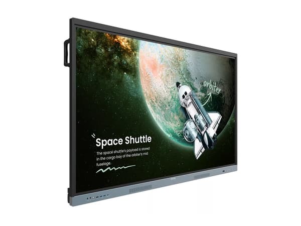BenQ Board Essential RE8604 - 86" Diagonalklasse RE04 Series LED-bakgrunnsbelyst LCD-skjerm - utdannelse - med pekeskjerm (multiberørings) - Android
