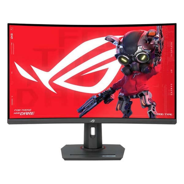 Asus Xg32wcms 32´´ Qhd Va Wled 280hz Gaming-skærm  One Size / EU Plug Sort