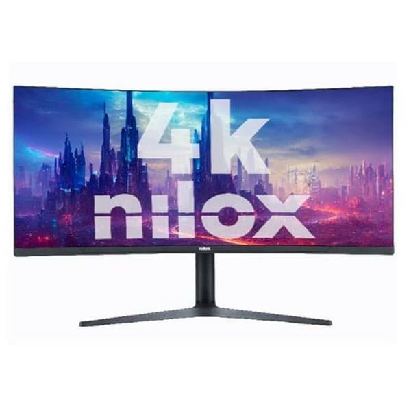 Skærm Nilox NXM344KD11 4K Ultra HD UWQHD 34" LED IPS Sort
