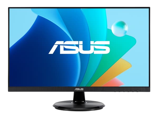ASUS VA27DQFr - LED-skjerm - gaming - 27" - 1920 x 1080 Full HD (1080p) @ 100 Hz - IPS - 250 cd/m² - 1000:1 - 1 ms - HDMI, VGA, DisplayPort - høyttal Sort