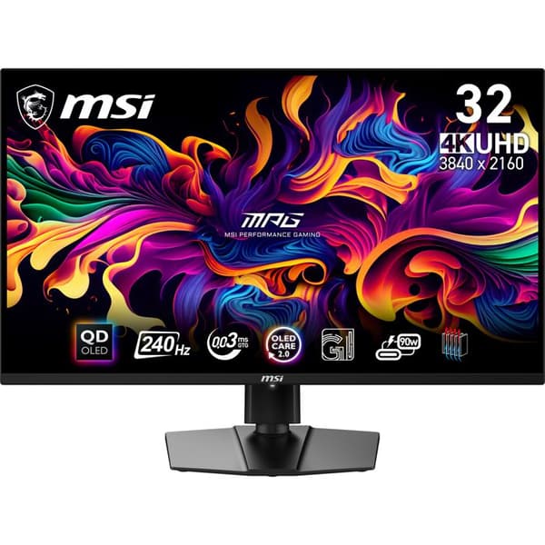 MSI MPG 321URX QD-OLED skärm p
