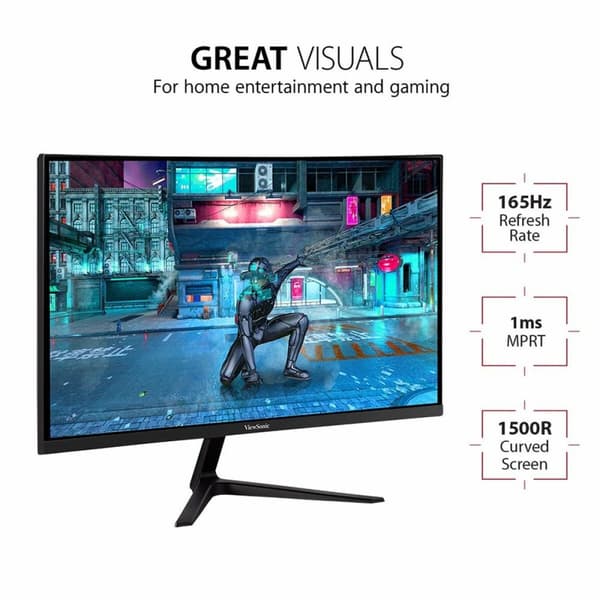 Näyttö ViewSonic VX2718-2KPC-MHD 27" LED Kaareva 165 Hz VA Flicker free