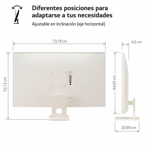 Skærm LG 32SR50F-W Full HD 31,5"