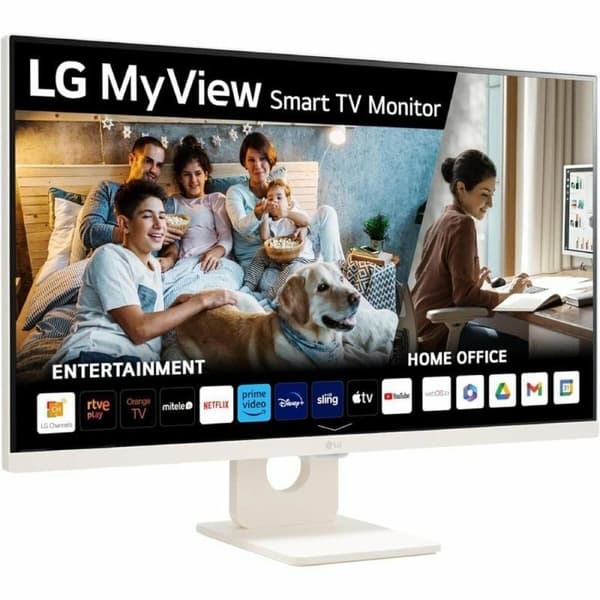 Skærm LG 32SR50F-W Full HD 31,5" Hvid