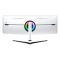 Miniatyrbild 3 av 8: Samsung Odyssey S57CG952NU LED display 144,8 cm (57") 7680 x 2160 pixlar Svart, Vit
