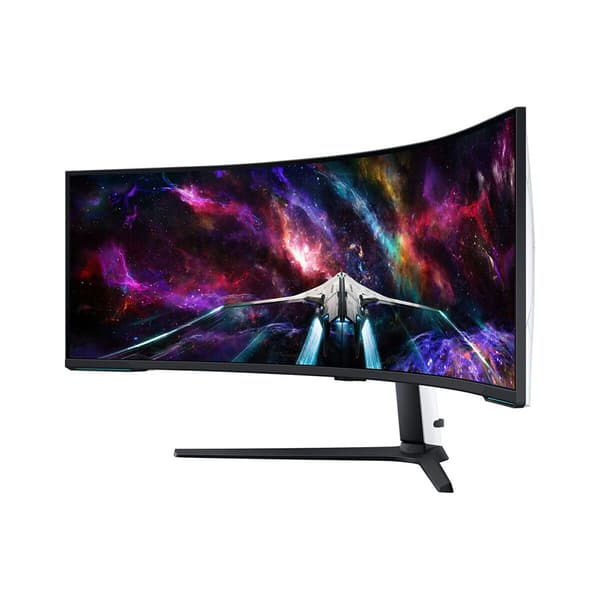 Samsung Odyssey S57CG952NU LED display 144,8 cm (57") 7680 x 2160 pixlar Svart, Vit