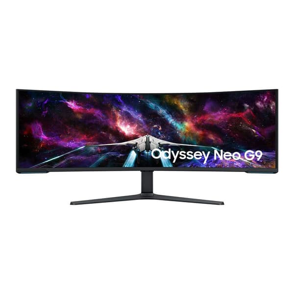 Samsung Odyssey S57CG952NU LED display 144,8 cm (57") 7680 x 2160 pixlar Svart, Vit