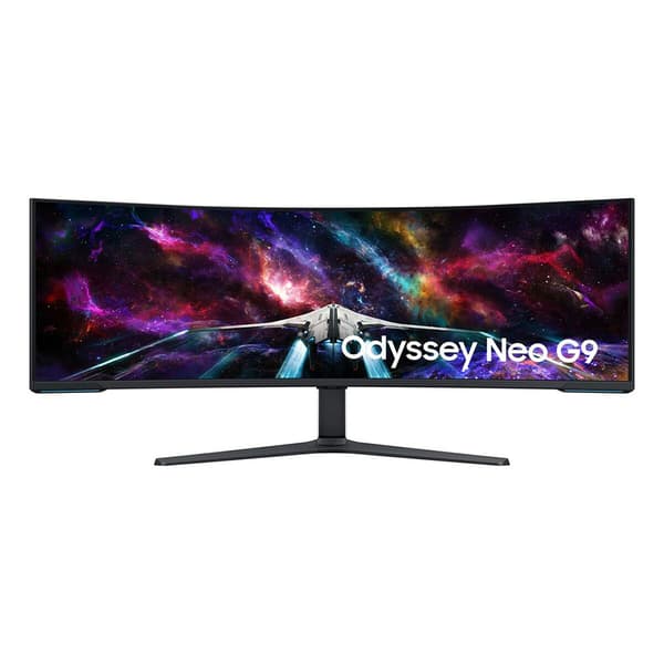 Samsung Odyssey S57CG952NU LED display 144,8 cm (57") 7680 x 2160 pixlar Svart, Vit