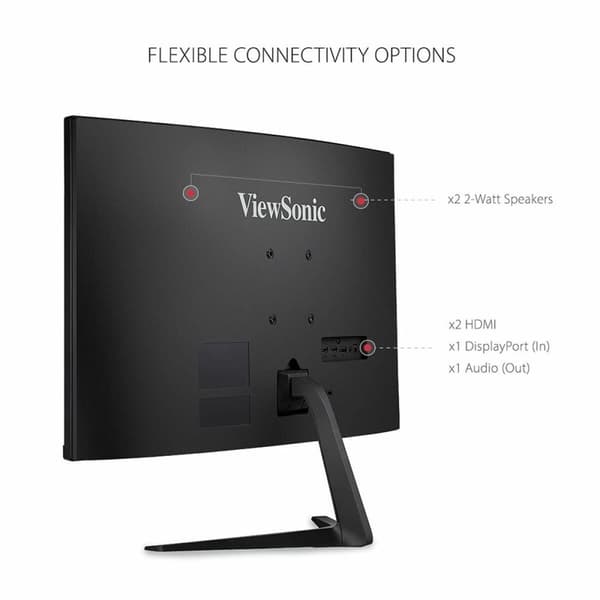 Skærm ViewSonic VX2718-2KPC-MHD 27" LED Kurve 165 Hz VA Flicker free