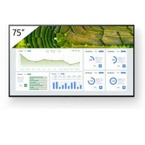 Videovegg Monitor Sony FW-75BZ30L 4K Ultra HD 75" HDCP