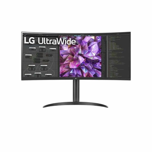 LG 34WQ75C-B PC-skjerm 86,4 cm (34") 3440 x 1440 piksler Quad HD LCD Sort Sort