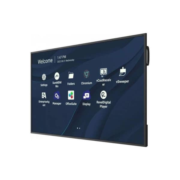 Näyttö Videowall ViewSonic CDE6530 Musta UHD 4K 65"