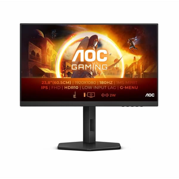 Pelinäyttö AOC 24G4X 180 Hz 23,8" musta