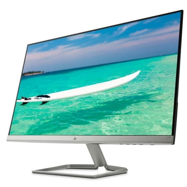 HP 27f PC-skärm - 27 '' Full HD - IPS LED-panel - 75 Hz - 5 Ms - 16: 9 - HDMI - VGA - Silver