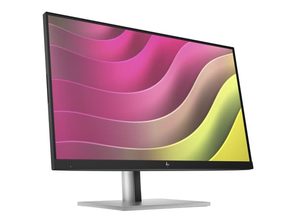 HP E24t G5 - E-Series - LED-skjerm - 23.8" - berøringsskjerm - 1920 x 1080 Full HD (1080p) @ 75 Hz - IPS - 300 cd/m² - 1000:1 - 5 ms - HDMI, DisplayP