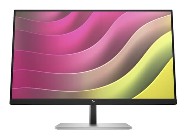HP E24t G5 - E-Series - LED-skjerm - 23.8" - berøringsskjerm - 1920 x 1080 Full HD (1080p) @ 75 Hz - IPS - 300 cd/m² - 1000:1 - 5 ms - HDMI, DisplayP