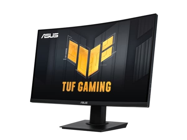 ASUS TUF Gaming VG24VQER - LED-skärm - spel - böjd - 24" (23.8" visbar) - 1920 x 1080 Full HD (1080p) @ 180 Hz - VA - 250 cd/m² - 3000:1 - 1 ms - 2xH
