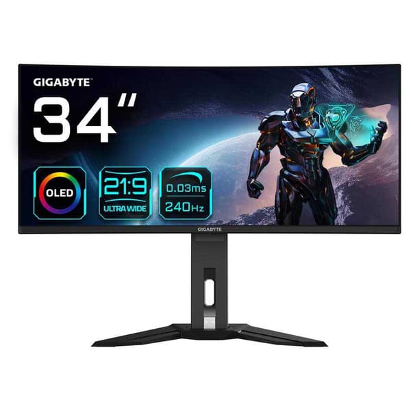 Gigabyte Mo34wqc2 34´´ Wqhd Oled 240hz Gaming-skærm