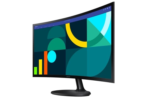 Samsung S24D364GAU - S36GD Series - LED-skärm - böjd - 24" - 1920 x 1080 Full HD (1080p) @ 100 Hz - VA - 250 cd/m² - 3000:1 - 4 ms - HDMI, VGA - svar
