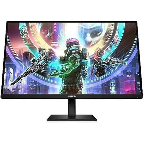 HP OMEN 27qs Gaming Monitor - QHD 240Hz 1ms - AMD FreeSync Premium - HDR - Justerbar höjd Svart