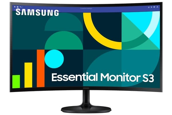 Samsung S27D364GAU - S36GD Series - LED-skärm - böjd - 27" - 1920 x 1080 Full HD (1080p) @ 100 Hz - VA - 250 cd/m² - 3000:1 - 4 ms - HDMI, VGA - svar