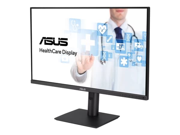 ASUS HA2441A - LED-skjerm - 3.6MP - farge - 24" (23.8" synlig) - 2560 x 1440 QHD - IPS - 300 cd/m² - 900:1 - 5 ms - HDMI, 2xDisplayPort, USB-C - svar