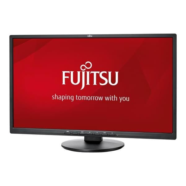 LED-skärm - FUJITSU - E24-8 TS Pro - 1920 x 1080 Full HD - IPS - 5 ms - DVI, VGA, DisplayPort Svart