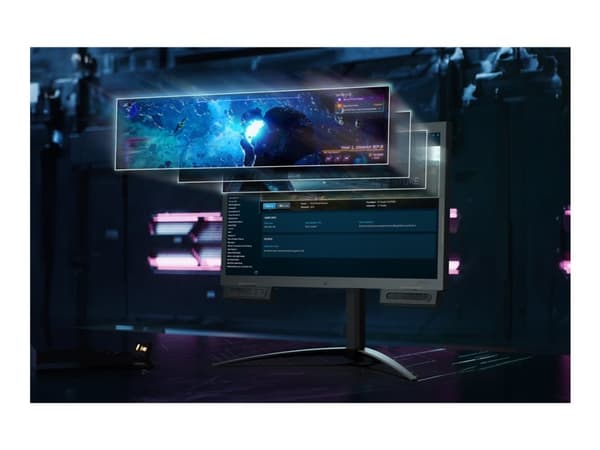 Acer Predator PSV27-2, 68,6 cm (27"), 3840 x 2160 pikseliä, 4K Ultra HD, 3D-yhteensopivuus, 5 ms, musta musta