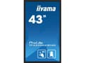 Miniatyrbilde 3 av 5: iiyama ProLite TF4339AS-B1AG - 43" Diagonalklasse (42.5" synlig) LED-bakgrunnsbelyst LCD-skjerm - intelligent skilting - med innbygd mediespiller og
