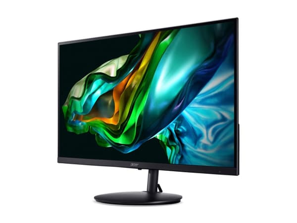 Acer SH322QU Abmiphux - SH2 Series - LED-skjerm - 32" (31.5" synlig) - 2560 x 1440 WQHD @ 75 Hz - IPS - 300 cd/m² - 1000:1 - HDR10 - 1 ms - HDMI, Dis Sort