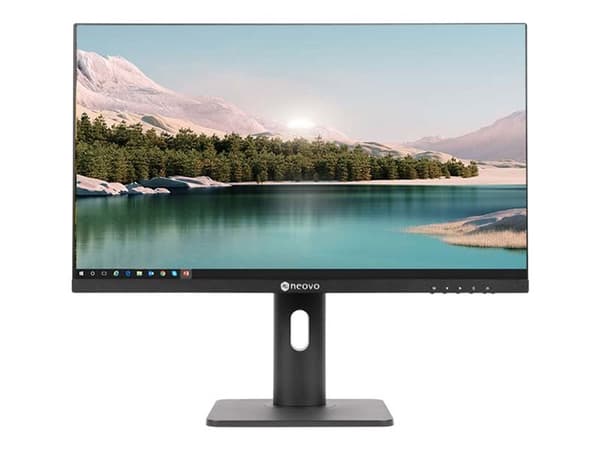 Neovo LH-2703 - LH-Series - LED-skjerm - 27" - 1920 x 1080 Full HD (1080p) - IPS - 250 cd/m² - 5 ms - HDMI, VGA, DisplayPort - høyttalere Sort