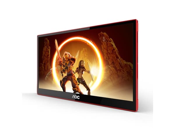[OUTLET] - AOC 16G3, 39,6 cm (15.6"), 1920 x 1080 pixlar, 4 ms, Svart, Röd