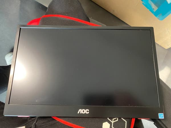 [OUTLET] - AOC 16G3, 39,6 cm (15.6"), 1920 x 1080 pixlar, 4 ms, Svart, Röd