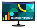 Miniatyrbilde 4 av 5: Samsung S24D360GAU - S36GD Series - LED-skjerm - kurvet - 24" - 1920 x 1080 Full HD (1080p) @ 100 Hz - VA - 250 cd/m² - 3000:1 - 4 ms - HDMI, VGA - s