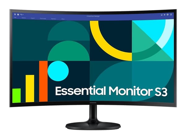 Samsung S27D360GAU - S36GD Series - LED-skjerm - kurvet - 27" - 1920 x 1080 Full HD (1080p) @ 100 Hz - VA - 250 cd/m² - 3000:1 - 4 ms - HDMI, VGA - s