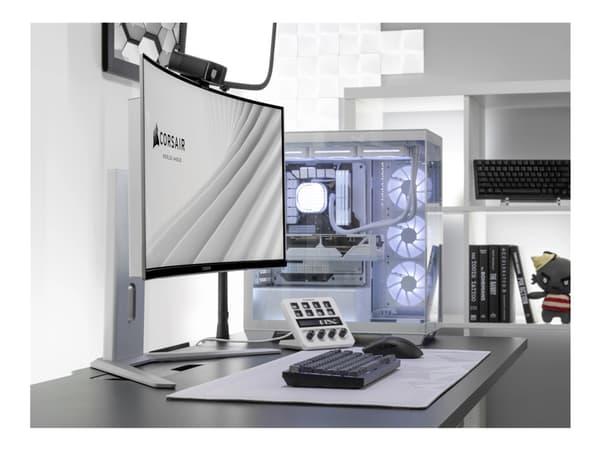 CORSAIR XENEON 34WQHD240-C - OLED-skjerm - gaming - kurvet - 34" - 3440 x 1440 WQHD @ 240 Hz - 1000 cd/m² - 1500000:1 - DisplayHDR 400 True Black - 0