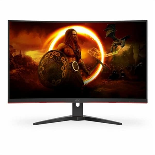 Gaming skærm AOC C32G2ZE/BK Full HD 32" 31,5" 240 Hz Sort, Rød