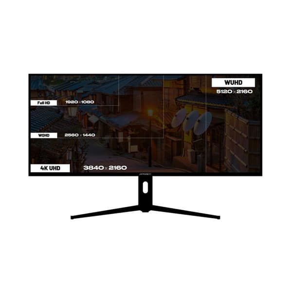 Böjd skärm - JAPANNEXT - WUHD 5K2K (5120x2160) - IPS - FreeSync - 60Hz
