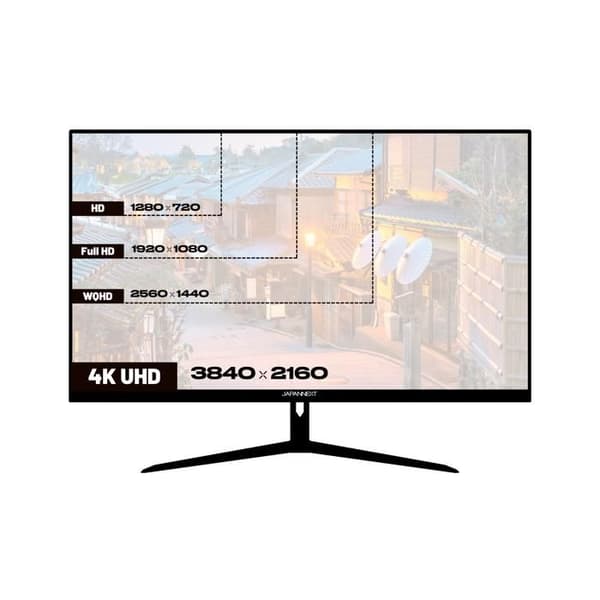 PC-skärm - JAPANNEXT - 31,5 tum - UHD 4K - IPS-panel - sRGB 100 %